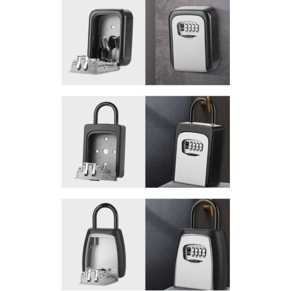 Passordnøkkelboks, Bluetooth Smart Electronic Card Key Storage Box (PL-BM1 (Password Unlock)),