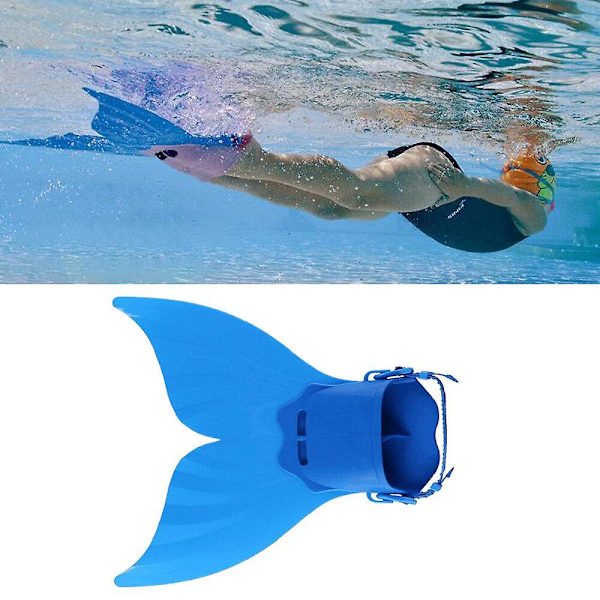 Lasten räpylät, säädettävät sukellusräpylät, täydelliset snorklaukseen, sukellukseen tai uimaeväiksi, tummansiniset snorklausevät,
