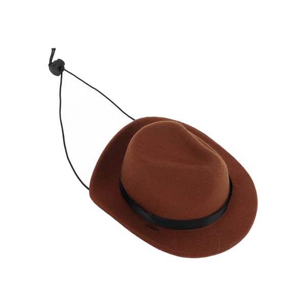 Sjov Kæledyrs Cowboyhat Brun