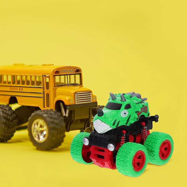 Pedagogiska leksaker Kreativa tröghetsbilleksaker för barn 6-pack