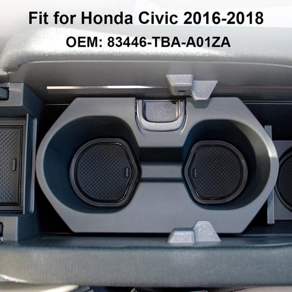 Honda Civic 2016 2018 Koppholder for midtkonsoll 83446 TBA A01ZA