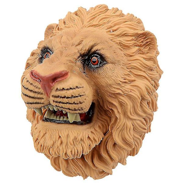 Djurhanddockamodell Silikonleksak Djurhandskar Lion