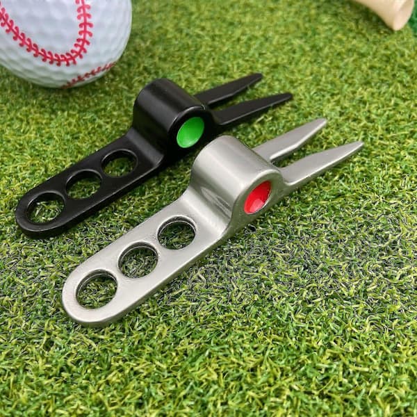 Titleist Scotty Cameron Golf Red Dot Divot & Pivot Reparationsverktyg Silver