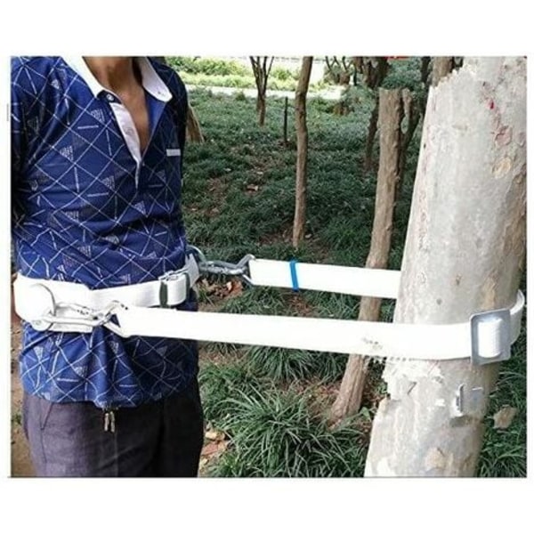 Sikkerhedssele med justerbar ledning, beskyttelsesudstyr til byggesele til klatring i træer, personlig faldsikring p