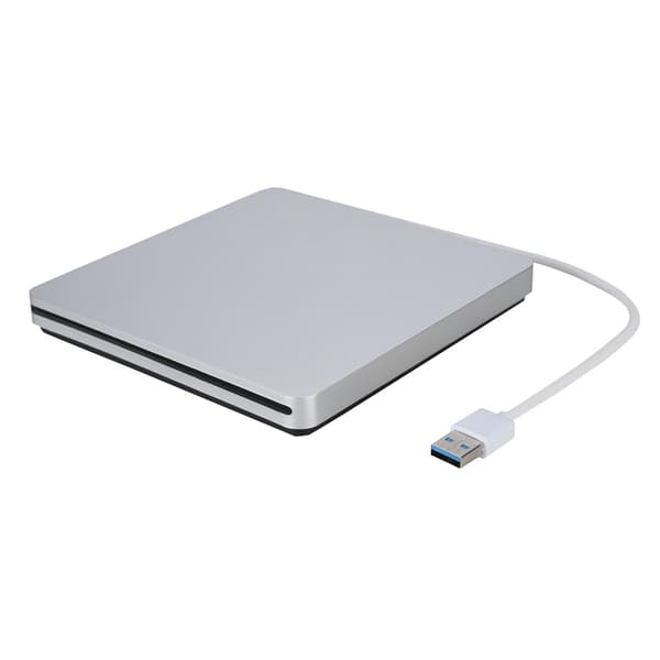 USB 3.0 Dataoverføring Ekstern Slot Load DVD-brenner CD-driver for Mac Windows