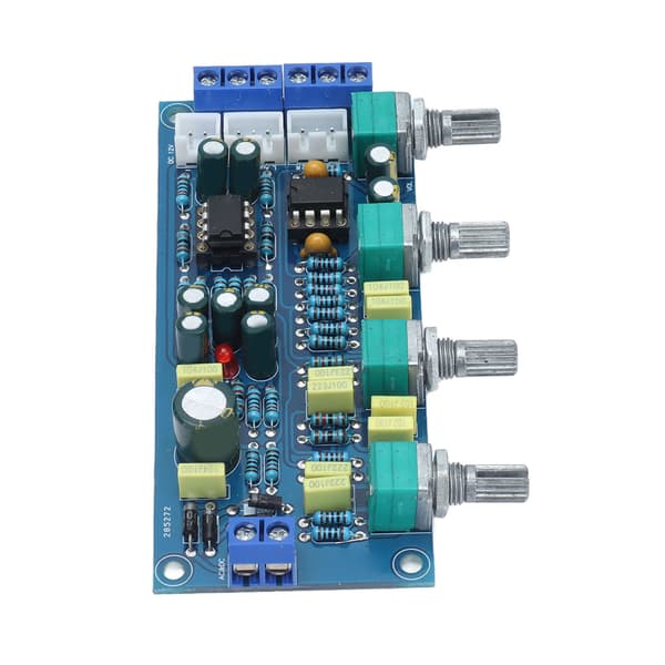 HIFI Forforstærker Modul Tone Board Bas Diskant Mellem Volume Kontrol