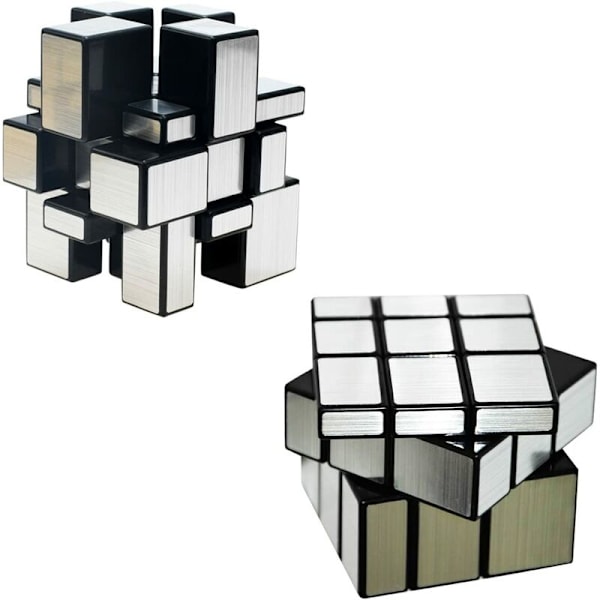 Mirror Cube Mirror Cube Puzzle, Super Glat Magic Speedcubing Cube Puzzle 3D Magic Cube Professional，