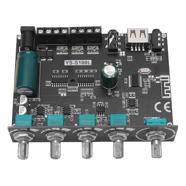 Bluetooth 2.1-kanals effektforstærkerkort 2x50W 100W APP-kontrol lydmodul