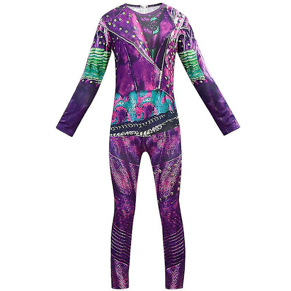 Purple Descendants puvut Halloween-asut 5-6 Years