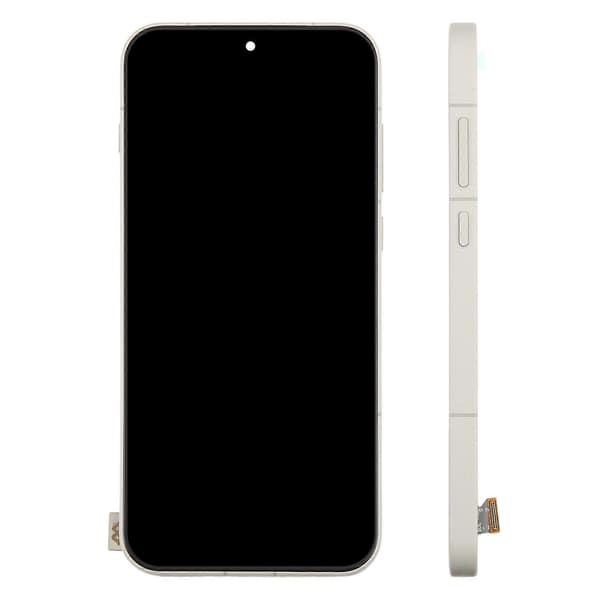 For OnePlus 15 CPH2747 CPH2745 PLK110 CPH2749 KOMPATIBEL LCD-skjerm Digitizer Komplett montering med ramme White