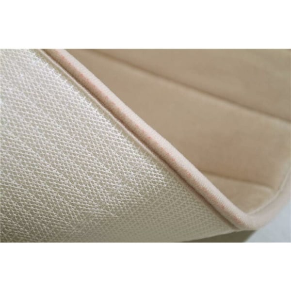 Badrumsdörrmatta förtjockad absorberande halkfri matta (50*80cm kamel),