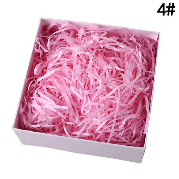 Silputtu pehmopaperi, Raffia Hamper Shred Gift Filling Pink 300g