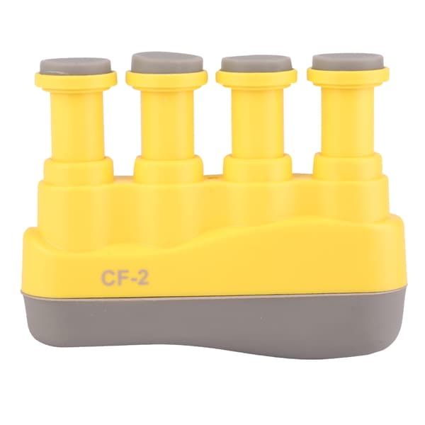 Barn Variabel Hand Finger Styrka Spänning Tränare Grip Trainer för piano gitarr (Gul)