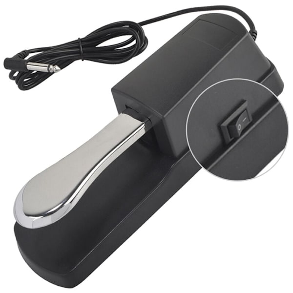 Elektrisk klaver Universal Sustain Pedal Elektrisk klaver Elektronisk orgel Klaver Keyboard Sustain Pedal