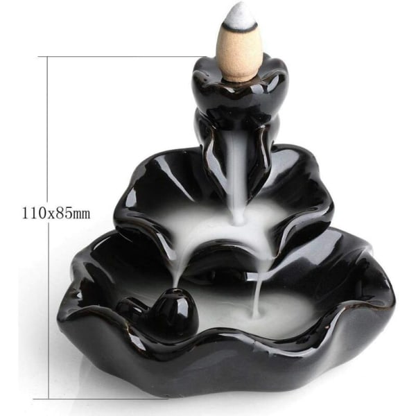 Creative Home Decor Crafts Backflow rökelsebrännare (23 Lotus)