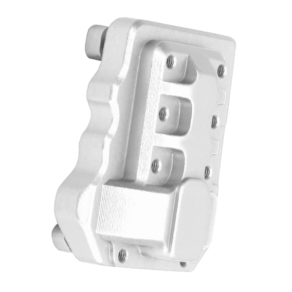 Front Bakre Differensialdeksel Aluminium Legering RC Fjernkontroll Bil Tilbehør Sølv