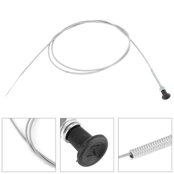 Universal 96 tommer Push Pull Choke Kontrolkabel til Go Kart Motorcykel Tilbehør