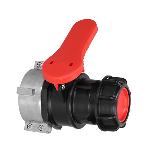 IBC Adapter Kuglehane Tank Afløbsslange Connector DN50 75mm Havetilbehør