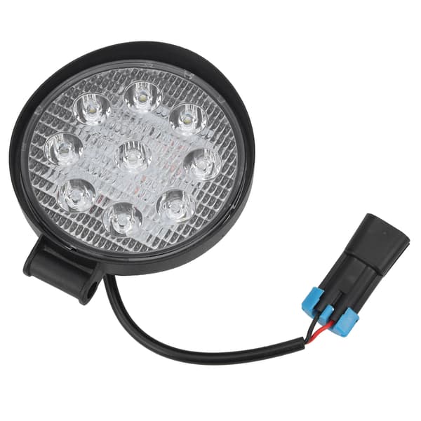 27W Rund 9 LED Arbeidslys IP67 Vanntett Universell Belysning