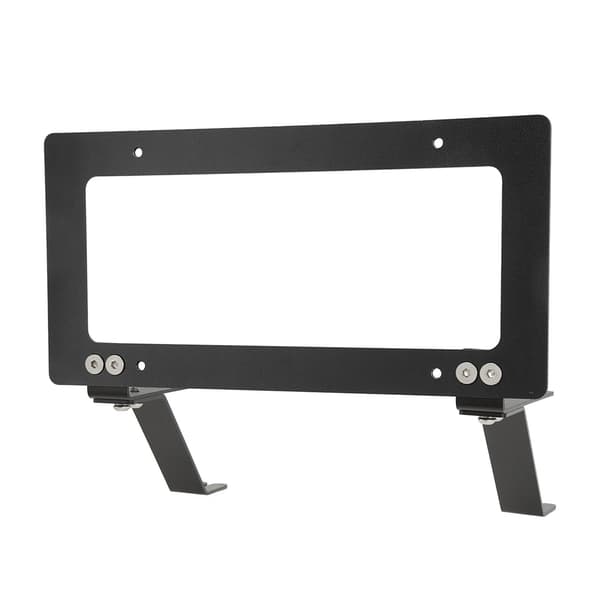 Tesla Model Y 2017 2022 Frontnummerpladeholder Aluminiumlegering Sort Udskiftning