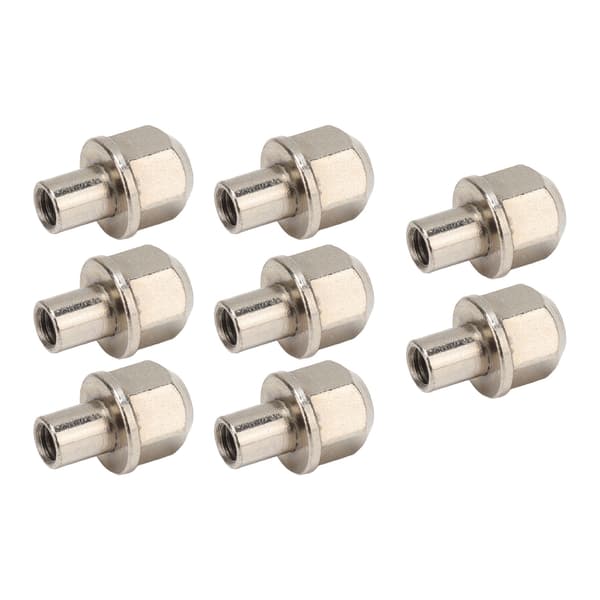 8 st RC Hex Hjulmuttrar Universal 12mm Drivadapter Förlängningshylsa Rostfritt stål