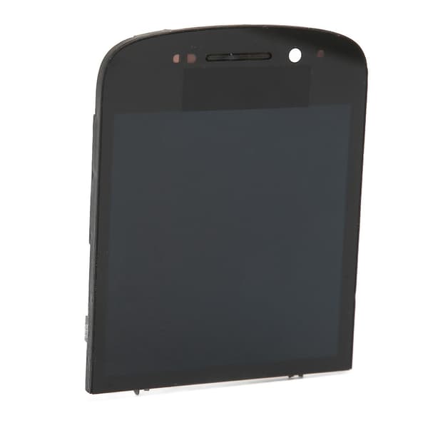 BlackBerry Q10 Skärmbyte: LCD-skärm Pekskärm Digitizer Montering, Svart