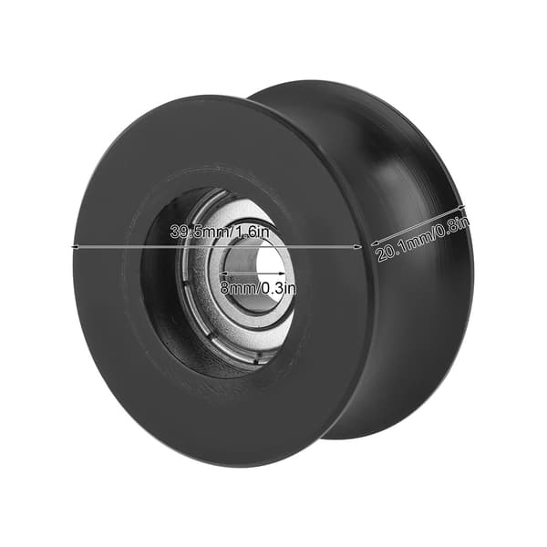 4 U-urapyörää 8x39,5x20,1mm