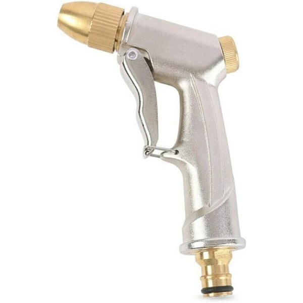 Trädgårds multifunktion kopparpläterad sprinkler Högtrycksvattenpistol för biltvätt