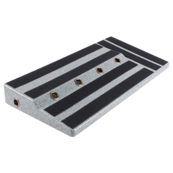 Gitarr Effekt Pedal Board PE kardborrefäste Instrumenttillbehör för Performance Svart Marmordesign