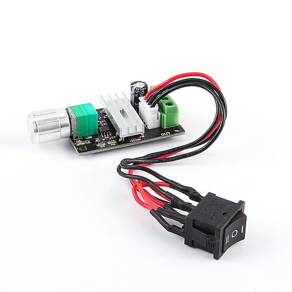 PWM DC Motor Hastighetskontroller 6V til 28V 3A Reversibel Kontroll