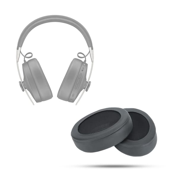 Erstatningsørepuder Dækker Headsetpude til Sennheiser Momentum Hovedtelefon Sort