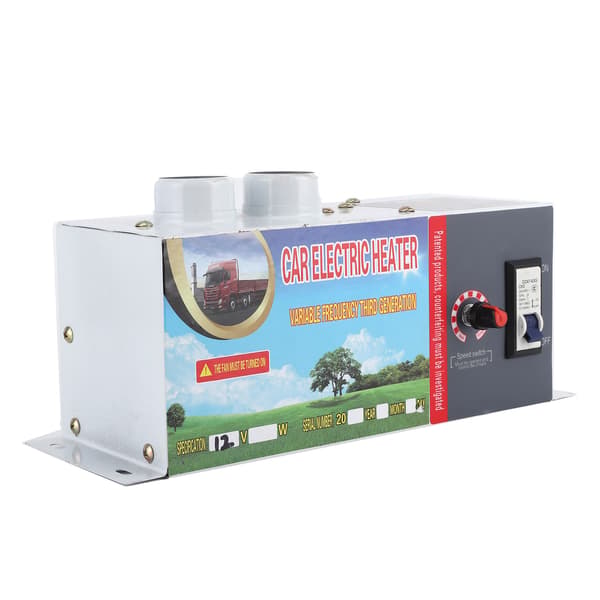 12V 600W til 800W Bil Lastebil Varmeapparat 2 Hull Vinter Aviser Vindusglass