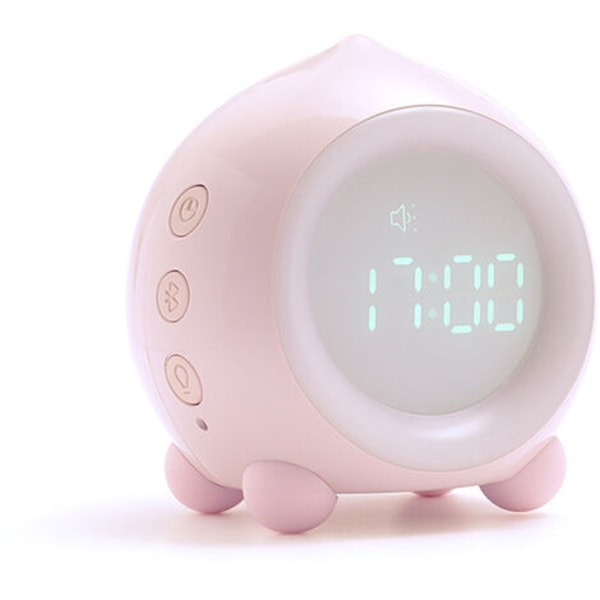 LED-herätyskello lapsille, digitaalinen herätyskello lastenhuoneeseen, ajastettu yölamppu näytöllä