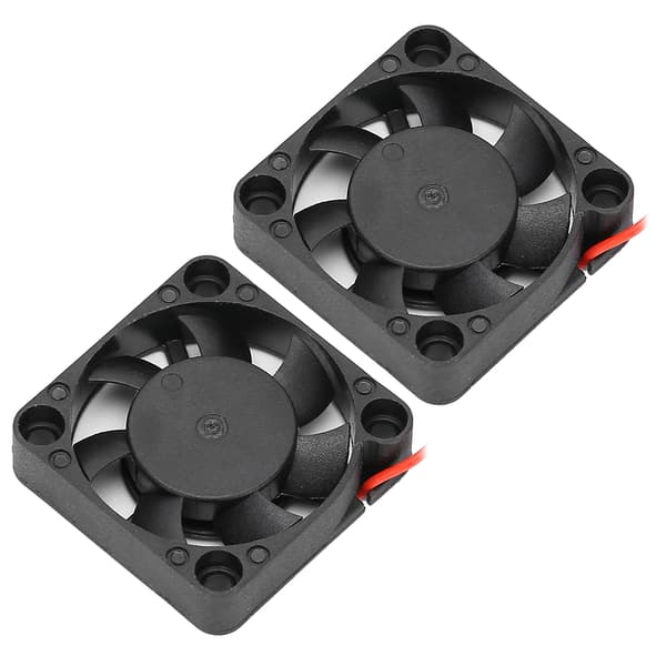 2 stk. Lille køleprofil med blæser og skruer Mini CPU-køler til Raspberry Pi 4B / 3B / 2B (Til Raspberry Pi)
