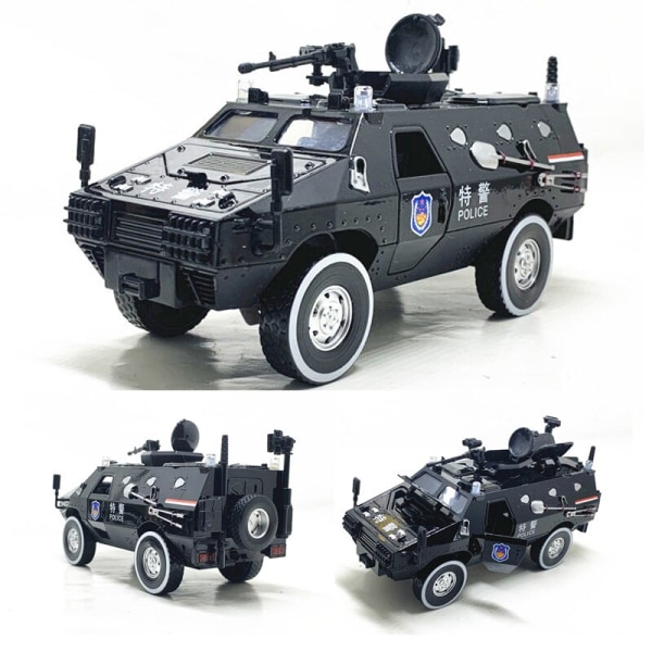 1:32 Militär bilmodell Diecasts & leksak för barn presentatör black