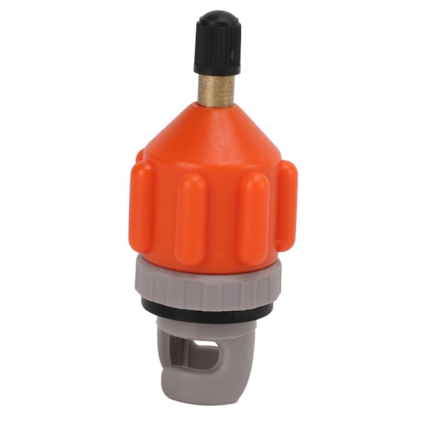 Gummibåt SUP ventiladapter, surfbräda ventil uppblåsningsadapter (orange)