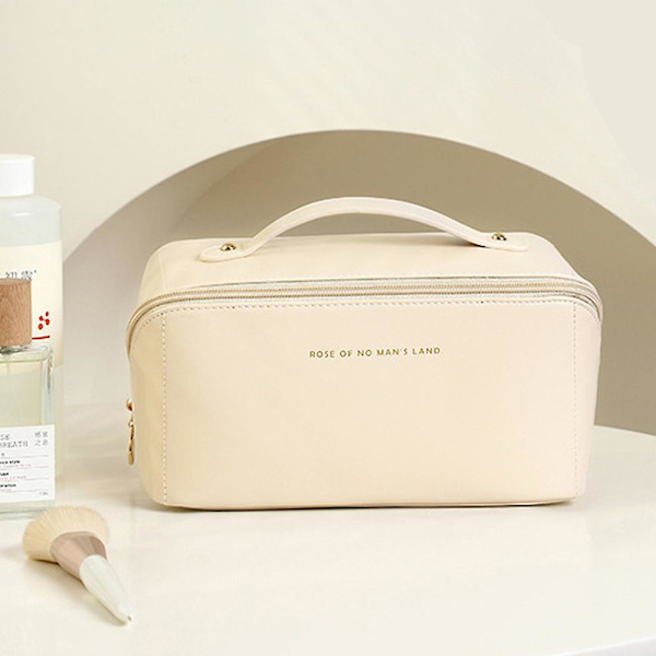 Multifunktionel makeuptaske med stor kapacitet