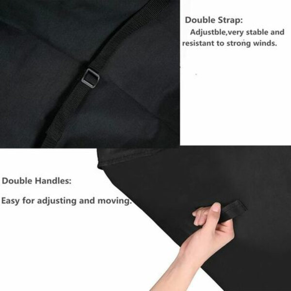BBQ- cover - 420D Oxford-duk BBQ- cover Anti-UV/Vattentätt/Fuktsäkert cover för (147 x 61 x 122 cm)