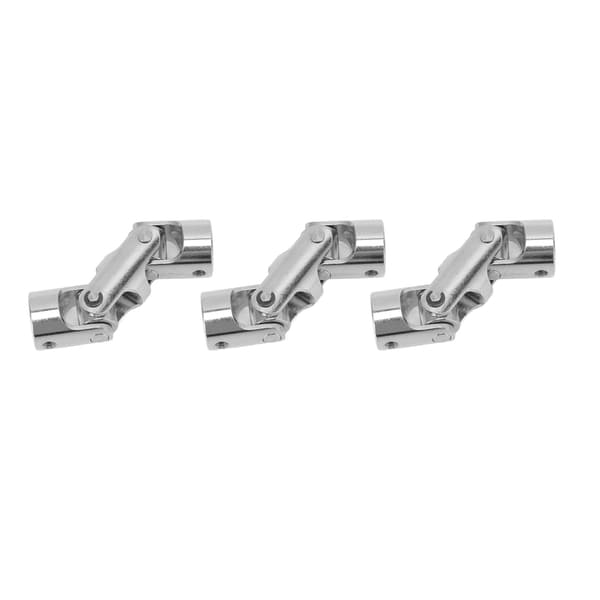 3 stk. Universal Ledforbindelseskobling 3 Sektioner 10mm‑10mm Mini Kobling Universal Led til RC Bil Båd