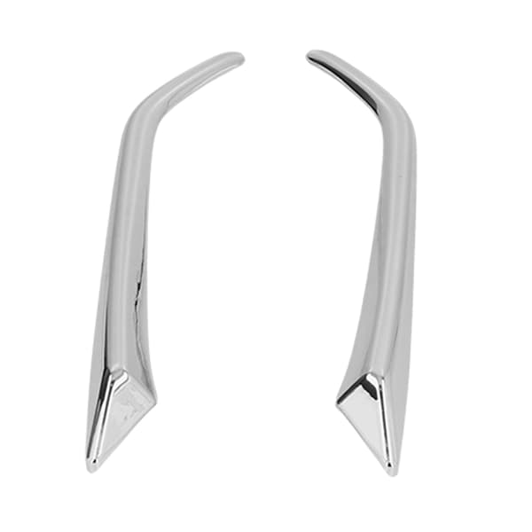 2 STK Front Tåkelys Øyelokk Trim ABS Krom Dekor for Mazda CX-3 2015-2019