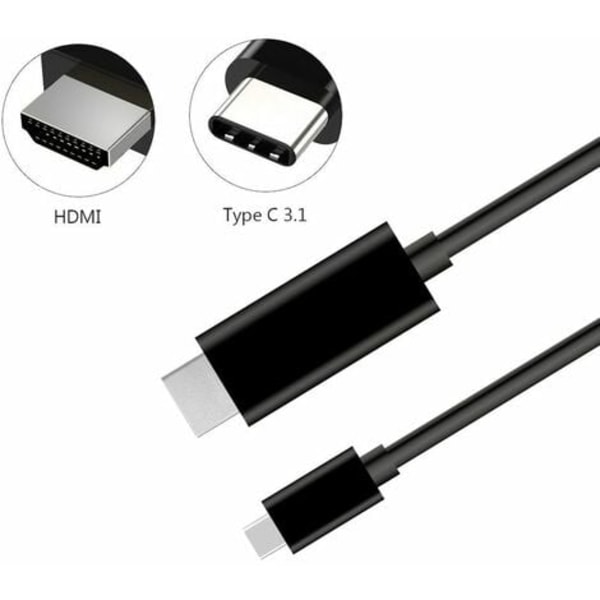 Hizek USB Type C til HDMI-kabeladapter