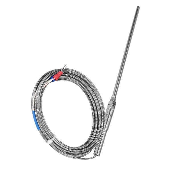 M8 K Type Termoelement Temperaturfølerledning 0 til 400 grader Celsius 5m