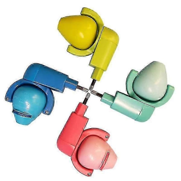 Stjerne Måne Dyreprojektor LED-projektor 6 Bildesensor EU-plugg Nattlys Barn Baby Green