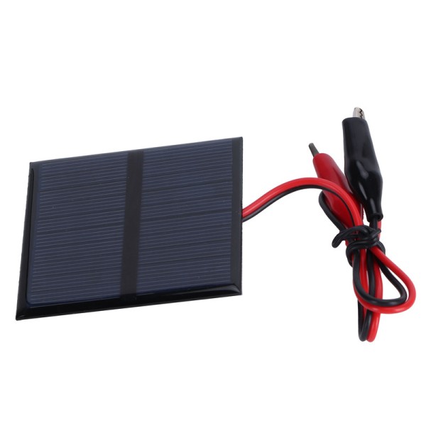 0,7W 5V solpanel DIY-leksaksolpanel (uppladdningsbart 3,7V-5V akku)