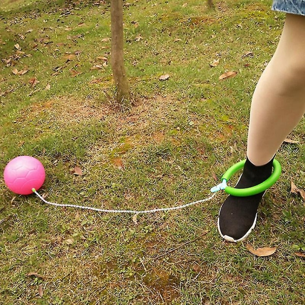 Hoppa över boll Barn tränar koordination och balanshoppleksak