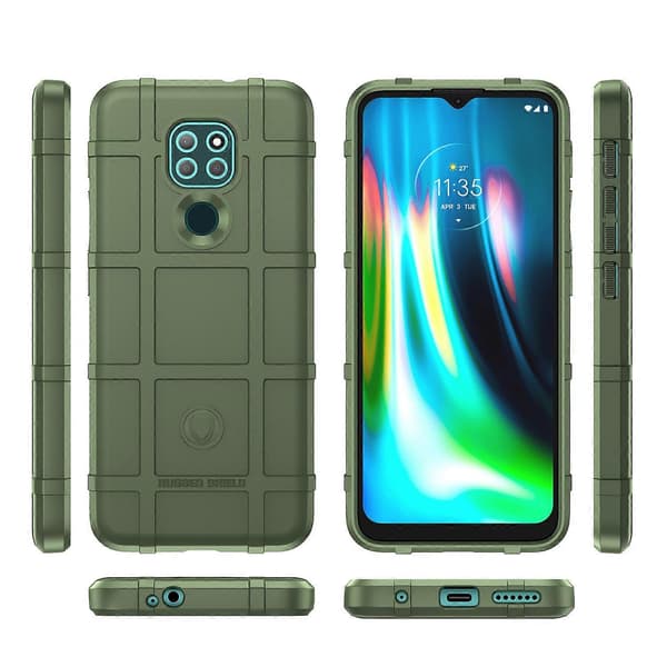 Til Lenovo Lemon K12 / K12 Note Full Dekning Støtsikkert TPU Telefondeksel Green