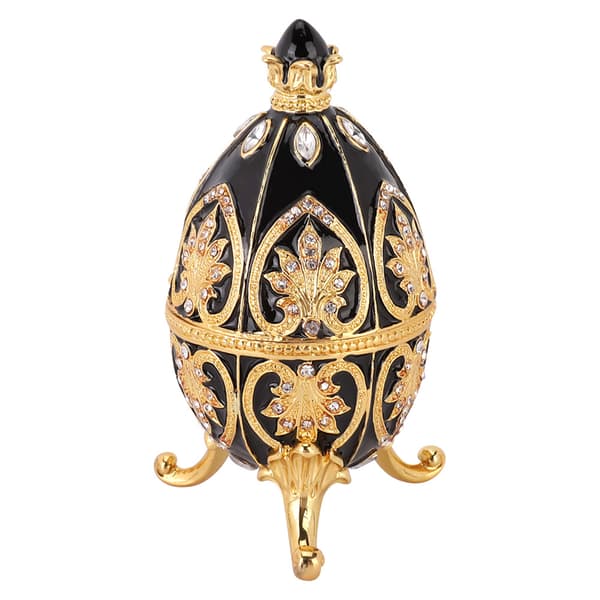 Royal Style Diamante Stål Æg Ornament