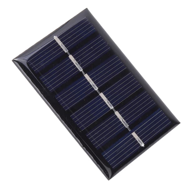 3W 100mA 0.3W Polykrystallinsk Solcellepanel Laderkort 65x48mm for Små Elektronikk