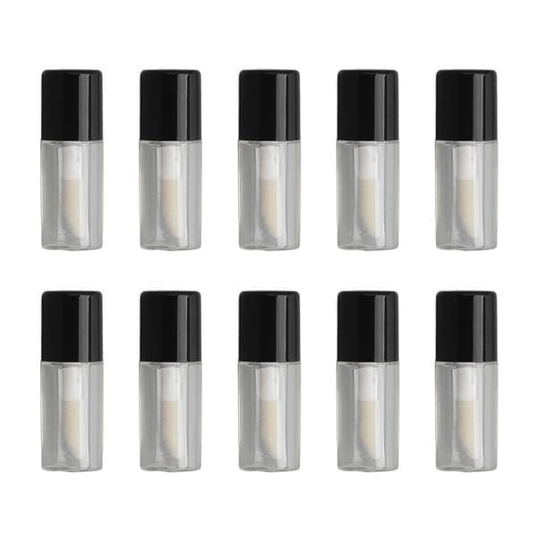 10 stk. 1,5 ml Mini Genanvendelige Klare Tomme Lipgloss-tuber til Læbestift Læbepomade Prøve