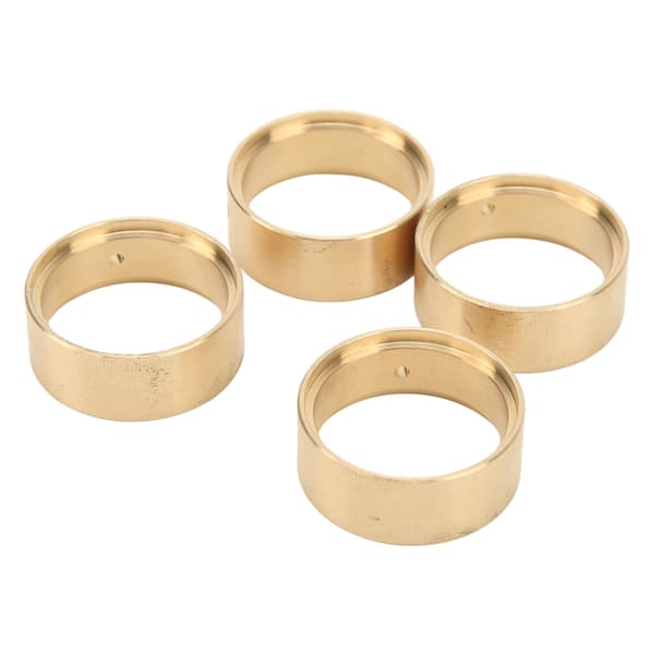 4 stk. Messing intern beadlock ring Klemring til 1,0 tommer hjulfælg til 1/24 RC bilopgraderingsdele